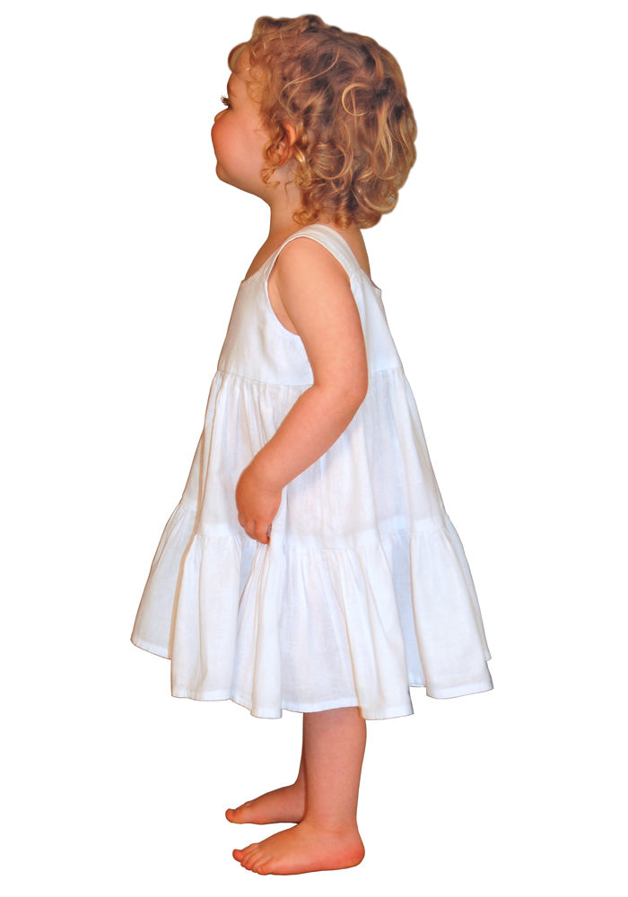 Gauzy Tiered Garden Dress