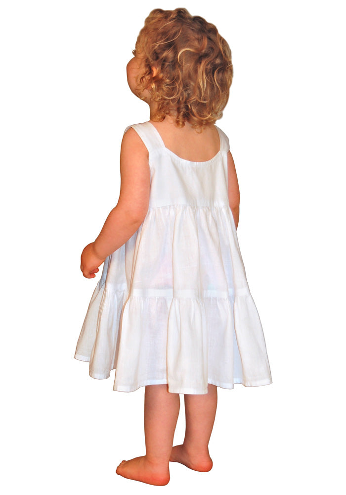 Gauzy Tiered Garden Dress