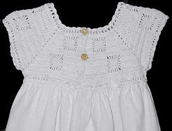 Bolivian Crocheted Dress Style 1: Sunburst