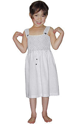Bolivian Crocheted Dress Style 2: Lattice