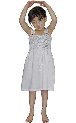 Bolivian Crocheted Dress Style 2: Lattice
