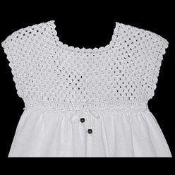 Bolivian Crocheted Dress Style 3: Small Shell