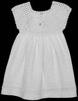 Bolivian Crocheted Dress Style 3: Small Shell
