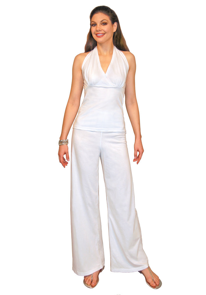 Cotton Jersey Relaxed Pants