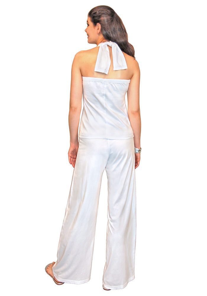 Cotton Jersey Relaxed Pants