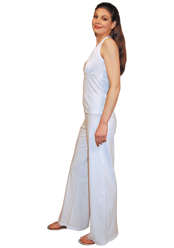 Cotton Jersey Relaxed Pants