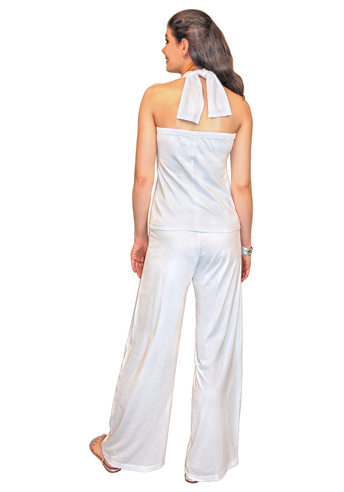 Cotton Jersey Relaxed Pants