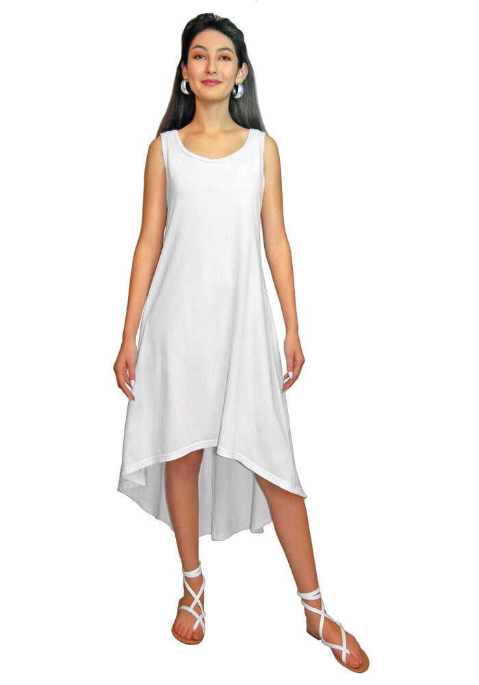 Hi-Lo Jersey Tank Dress