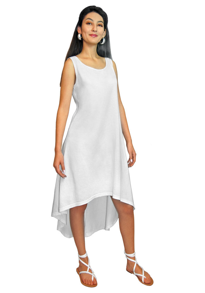 Hi-Lo Jersey Tank Dress