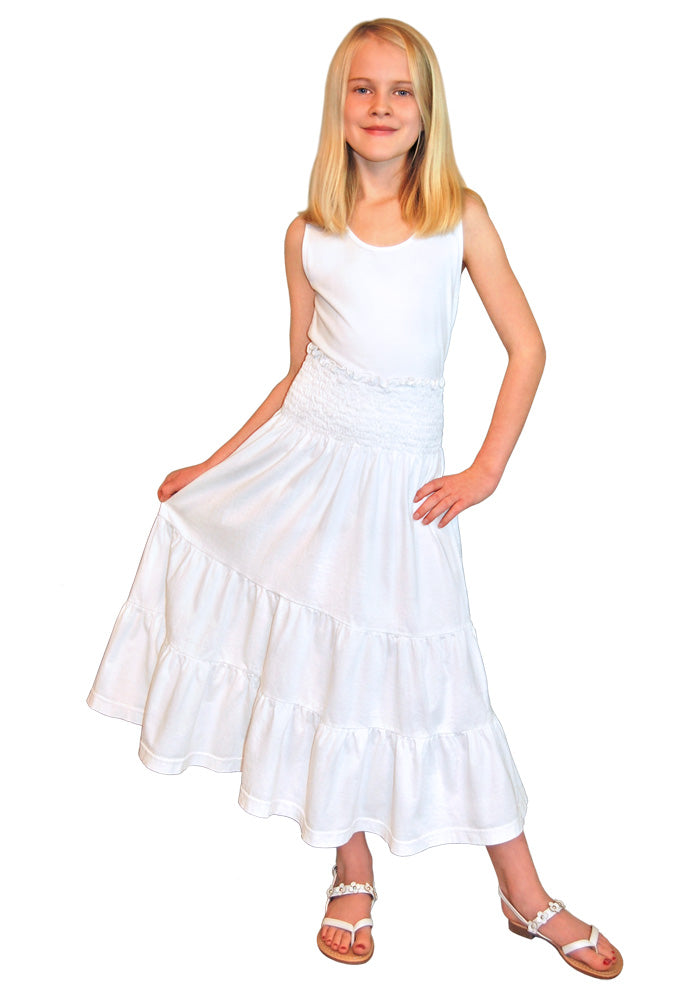 Girl's Dress That Turns Into a Skirt