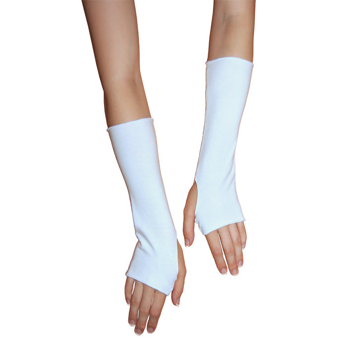 Cotton Spandex Wrist & Arm Warmers