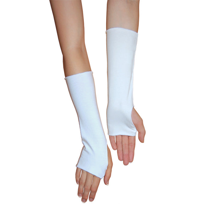 Cotton Spandex Wrist & Arm Warmers