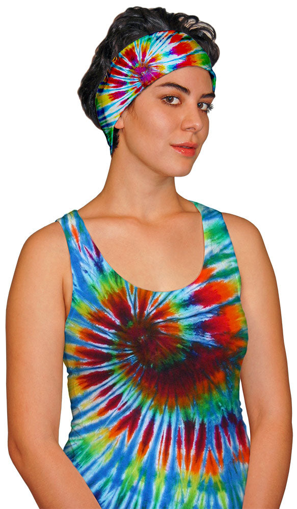 Wide Spandex Headband Unisex
