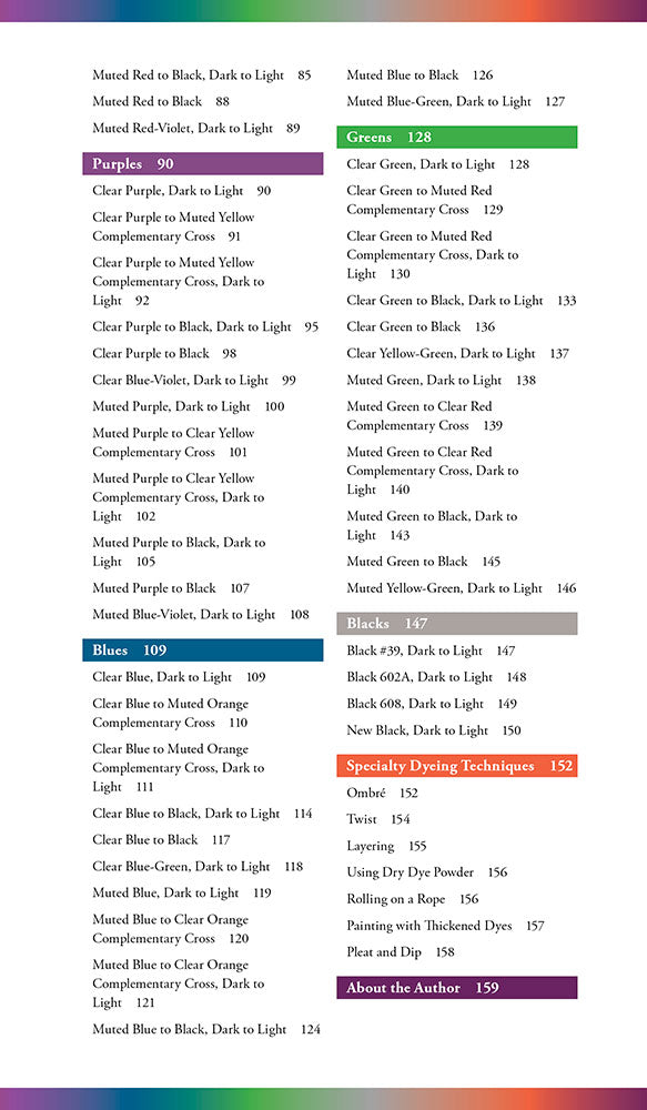 Foolproof Fabric Dyeing