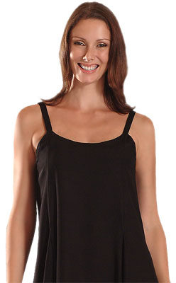 Rayon Short Ribbon Strap Dress