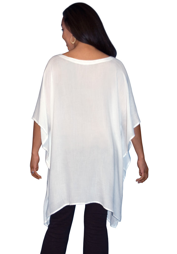 Light Rayon Poncho