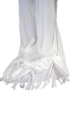 Rayon Scarves with Twisted Fringe