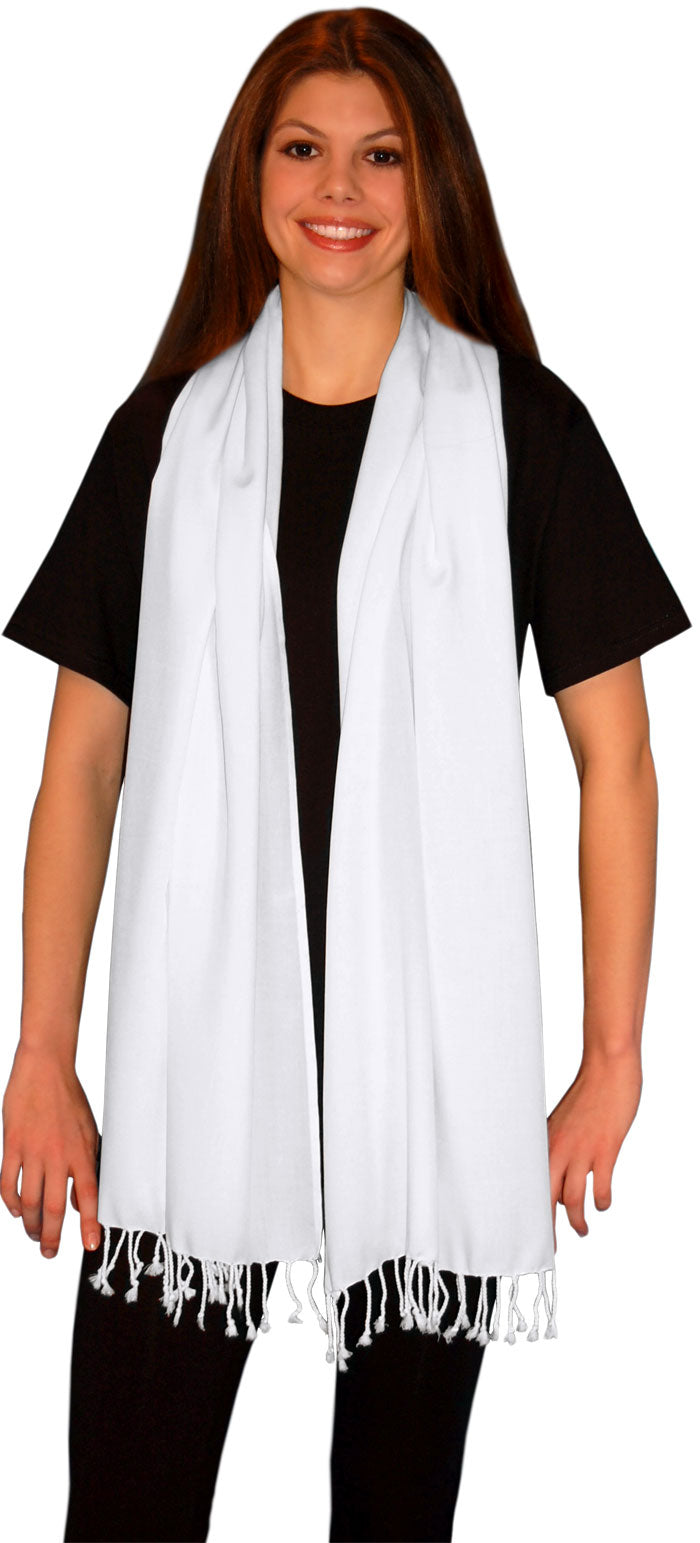 Rayon Scarves with Twisted Fringe