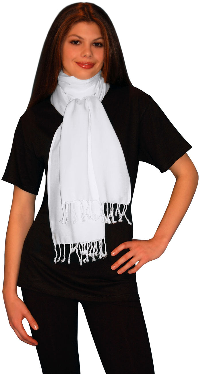 Rayon Scarves with Twisted Fringe