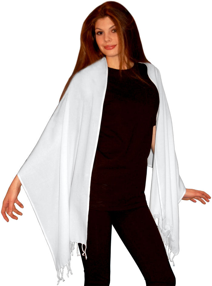 Rayon Scarves with Twisted Fringe