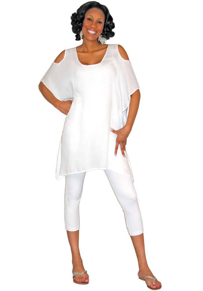 Exposed Shoulder Poncho