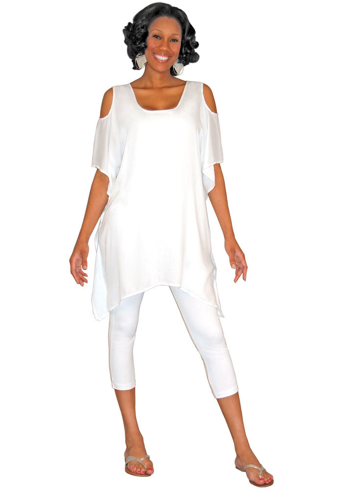 Exposed Shoulder Poncho