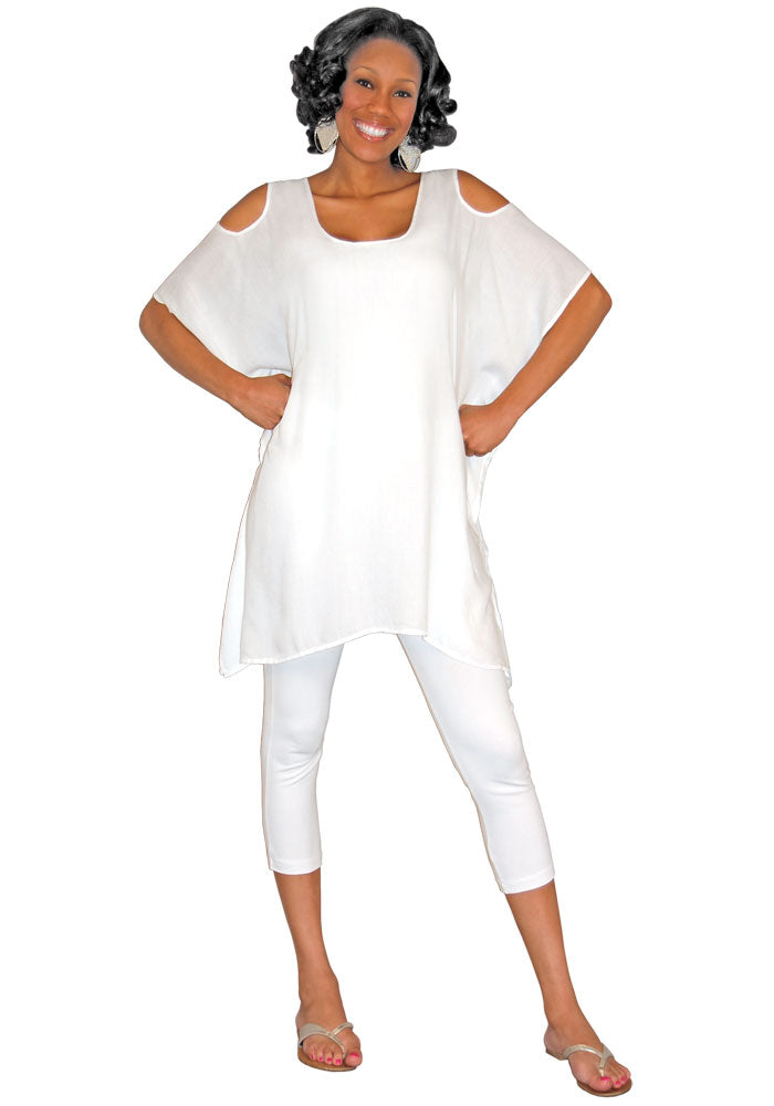 Exposed Shoulder Poncho