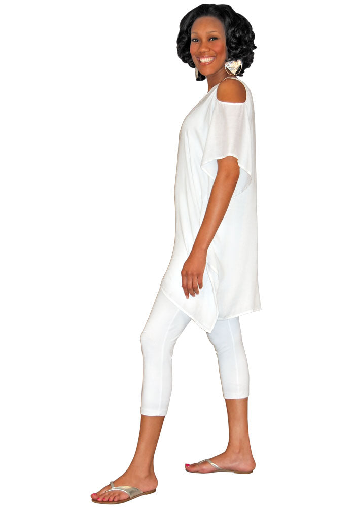 Exposed Shoulder Poncho