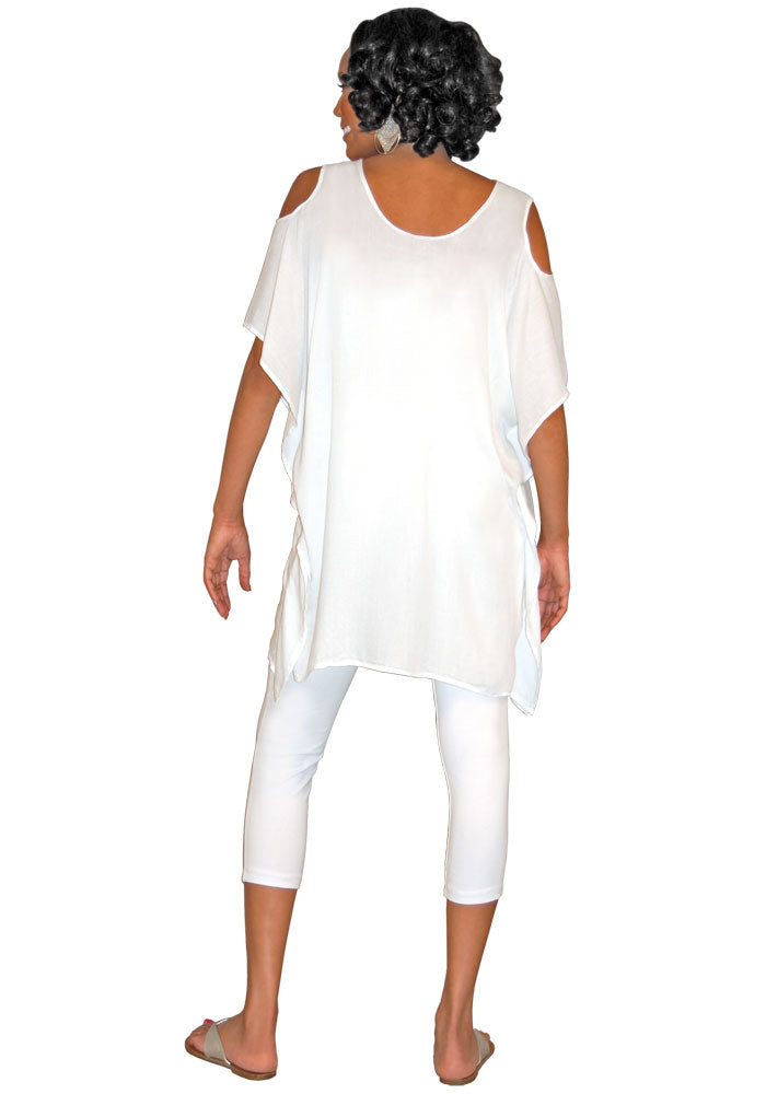 Exposed Shoulder Poncho