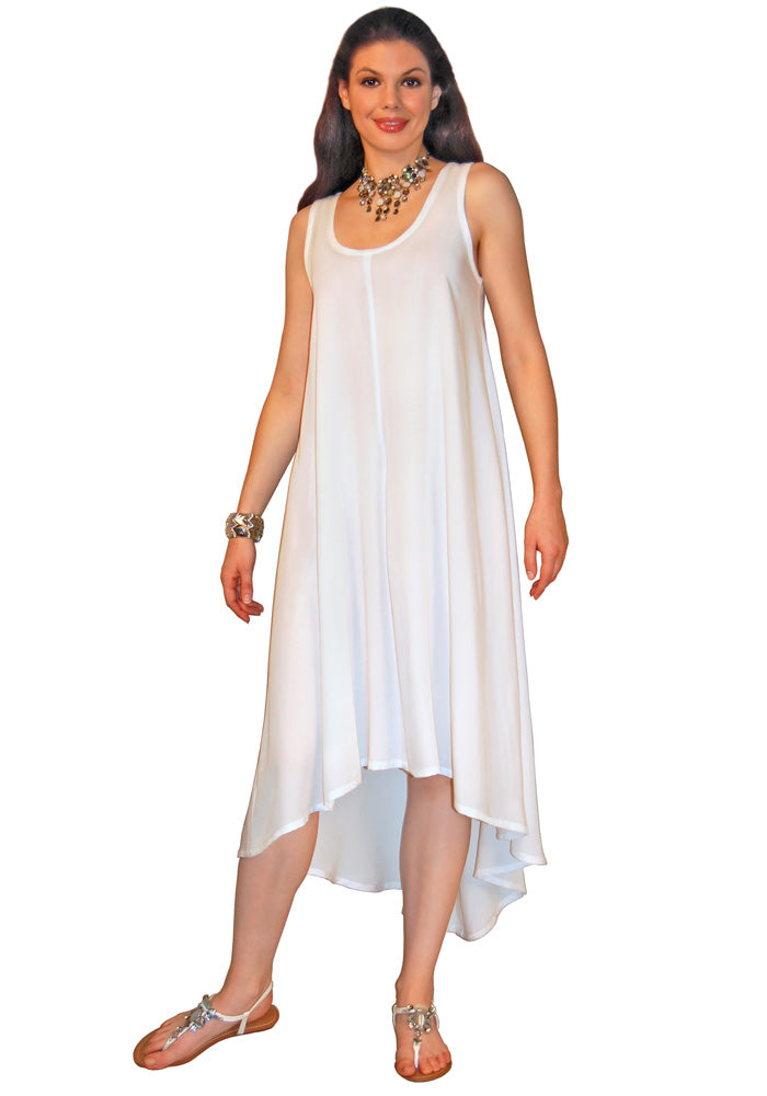 Hi-lo Rayon Tank Dress
