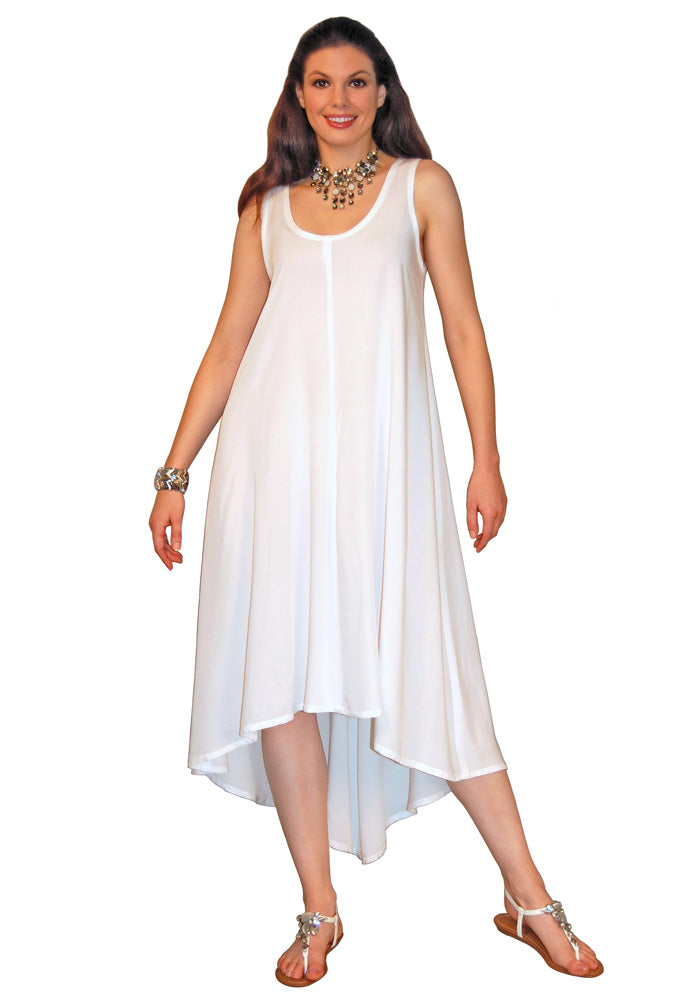 Hi-lo Rayon Tank Dress