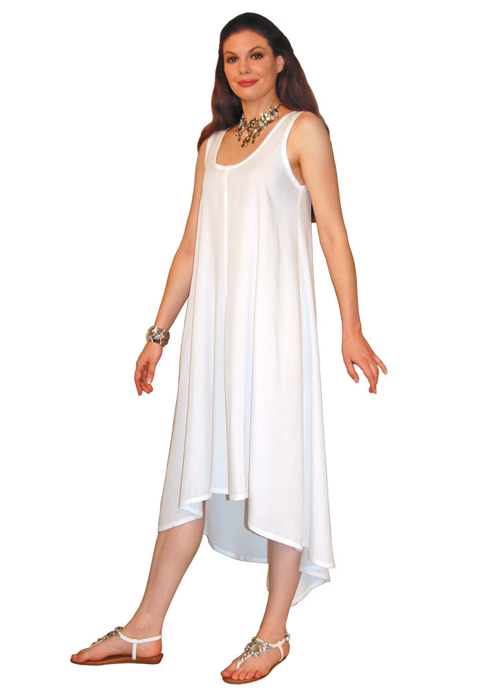 Hi-lo Rayon Tank Dress