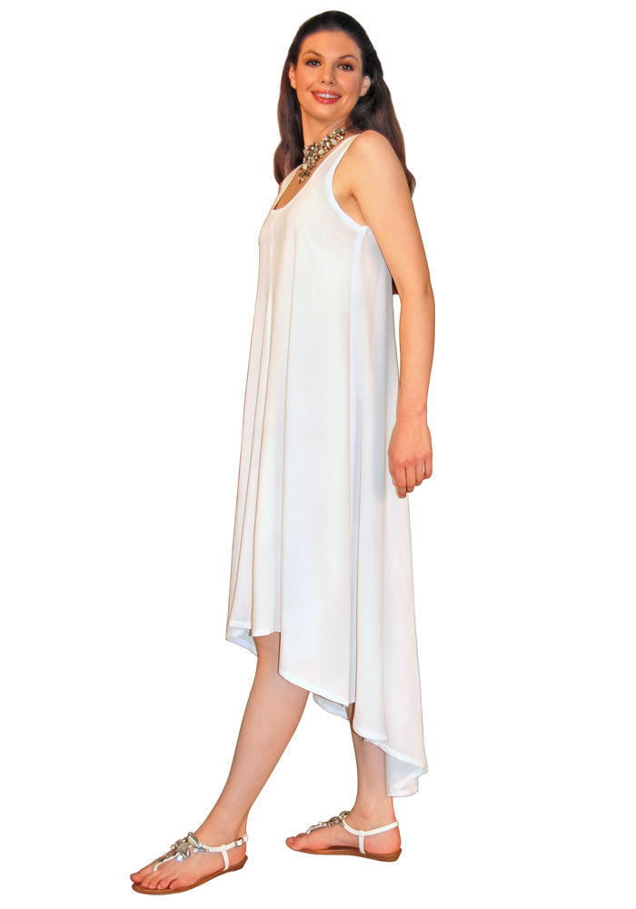 Hi-lo Rayon Tank Dress