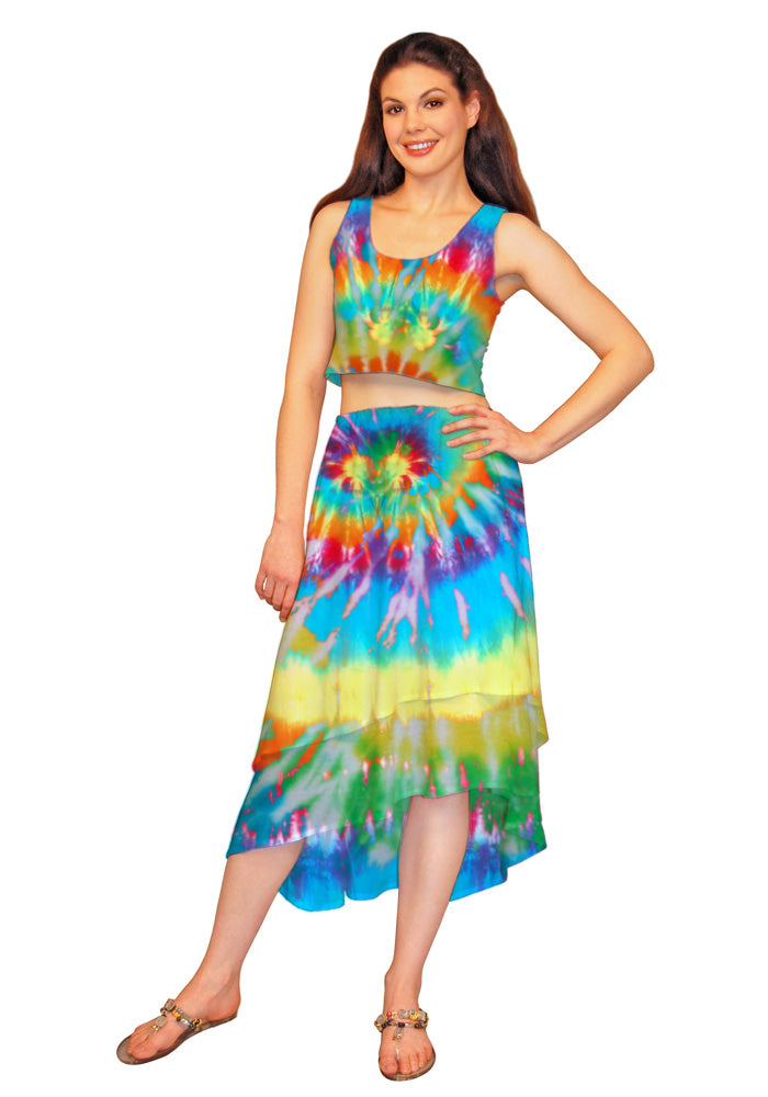 Gauzy 2-Layer Hi-Lo Dancer's Skirt