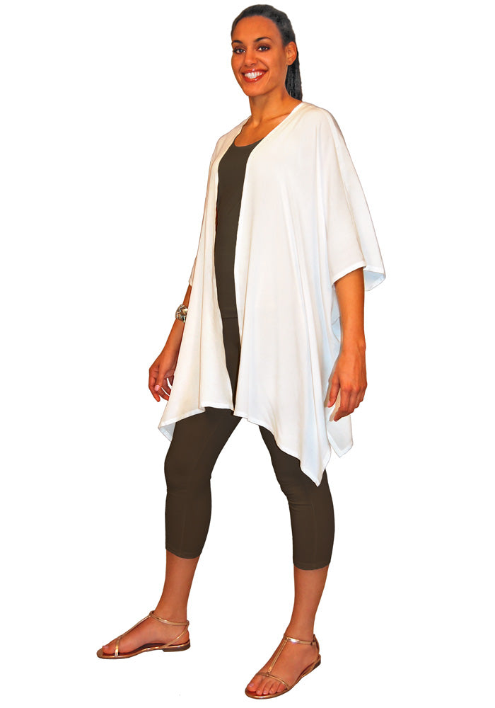 Asymmetric Ruana Jacket