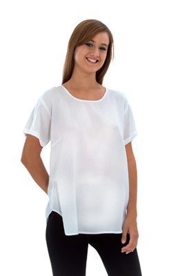 Rayon Scoopneck Blouse