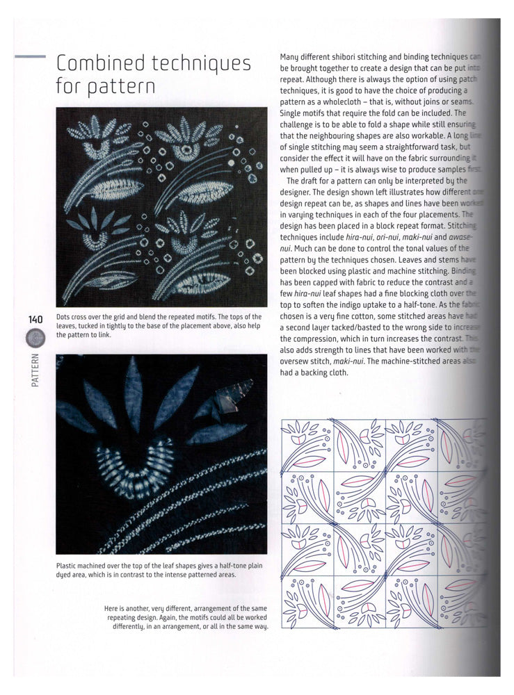 Stitched Shibori: Technique, Innovation, Pattern, Design