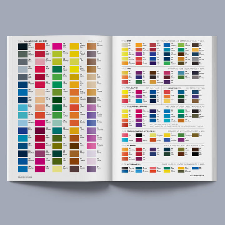 Color Card Catalog