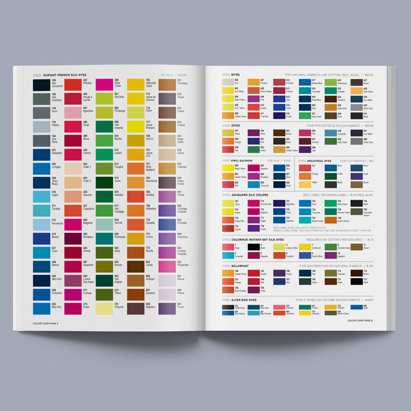 Color Card Catalog
