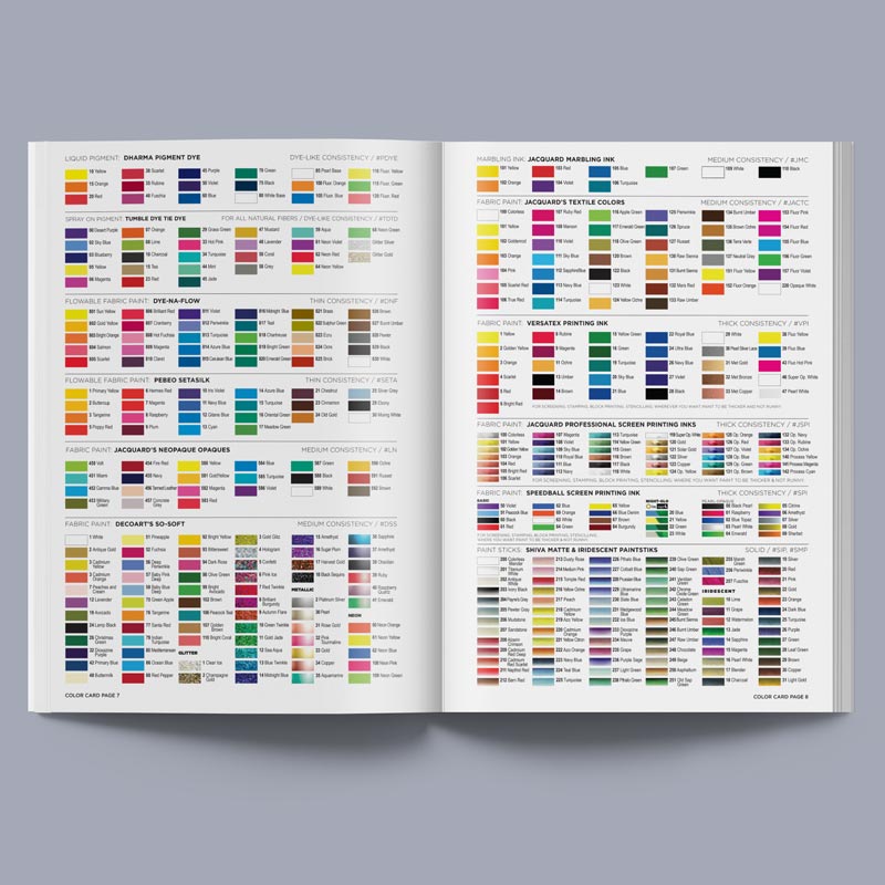 Color Card Catalog
