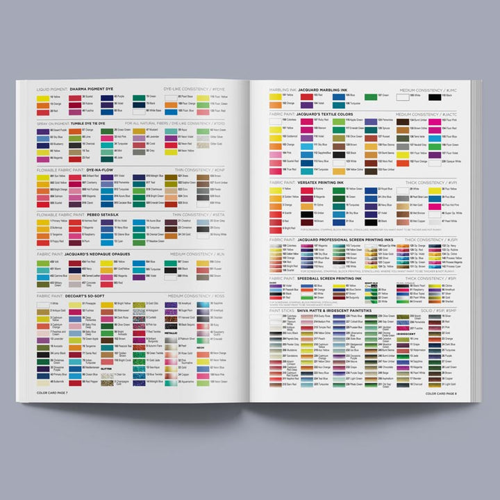 Color Card Catalog