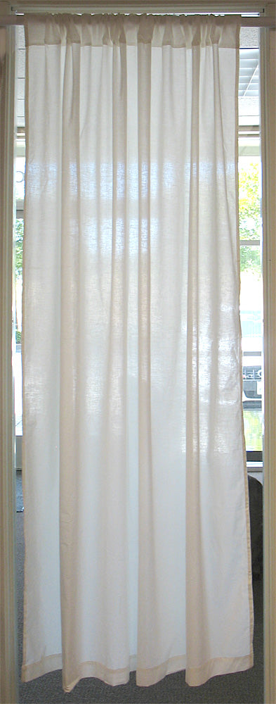 Cotton Curtain Panel