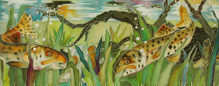 Artwork by Featured Artist Colombe Tresan.