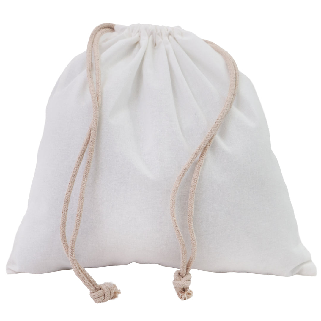 12" x 12" bag shown stuffed