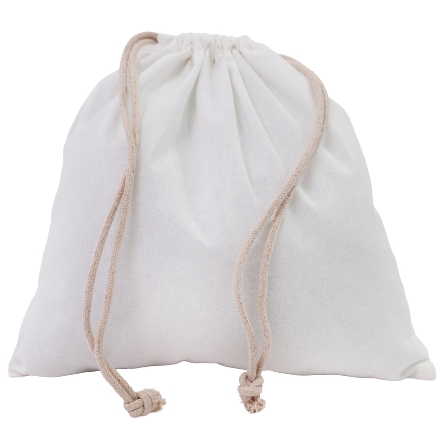 12" x 12" bag shown stuffed
