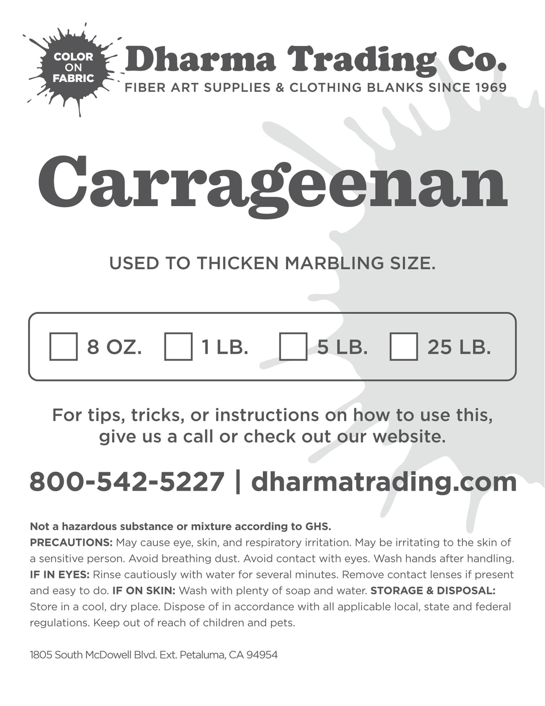 Carrageenan (blender type)