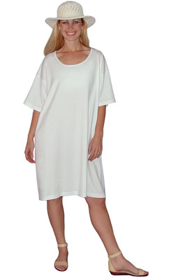 Scoop Neck T-Dress