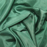 Teal Green Silk Habotai