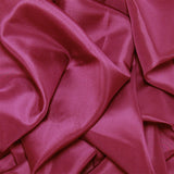 Burgundy Silk Habotai