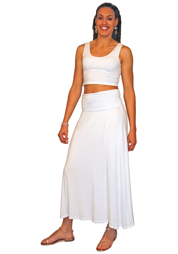 Cotton Spandex Crop Tank